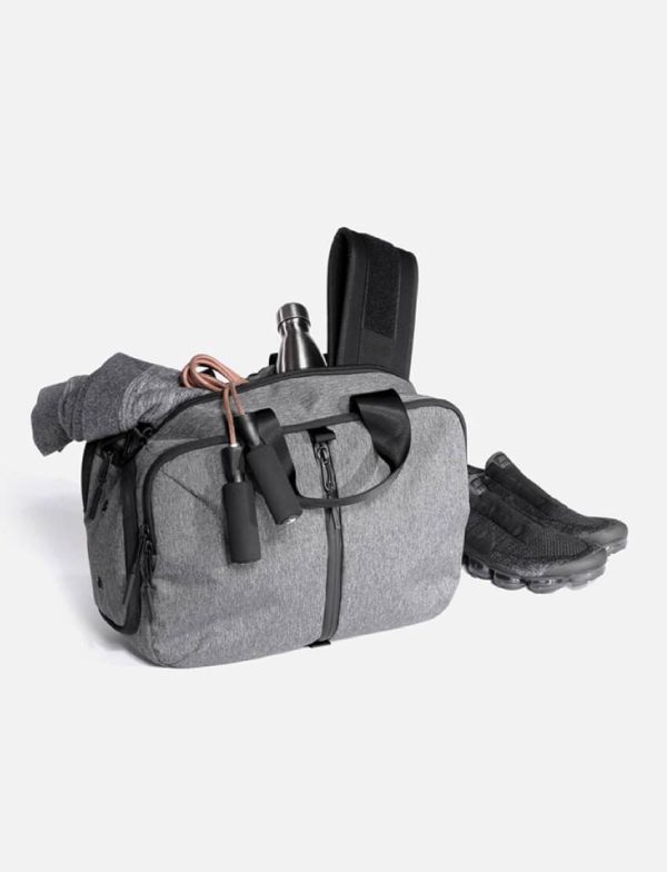 Mens Gym Bag Gray