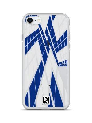 White Blue Pattern