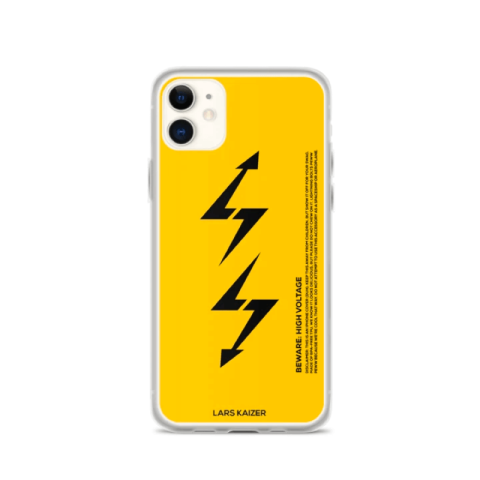 Yellow Lightning Pattern